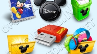 Walt Disney icons