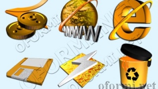 Orange icons