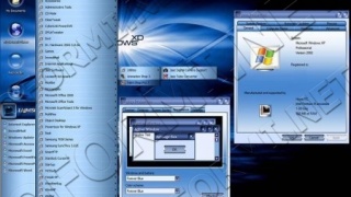 Тема для windows XP Forever blue
