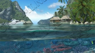 Caribbean Island 3d
